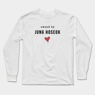 BTS jhope  owned by Jung Hoseok Kpop merch Long Sleeve T-Shirt